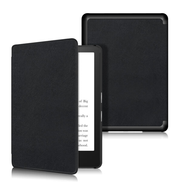 qara 10-cu nəsil kindle paperwhite üzlük arxalıq kabura