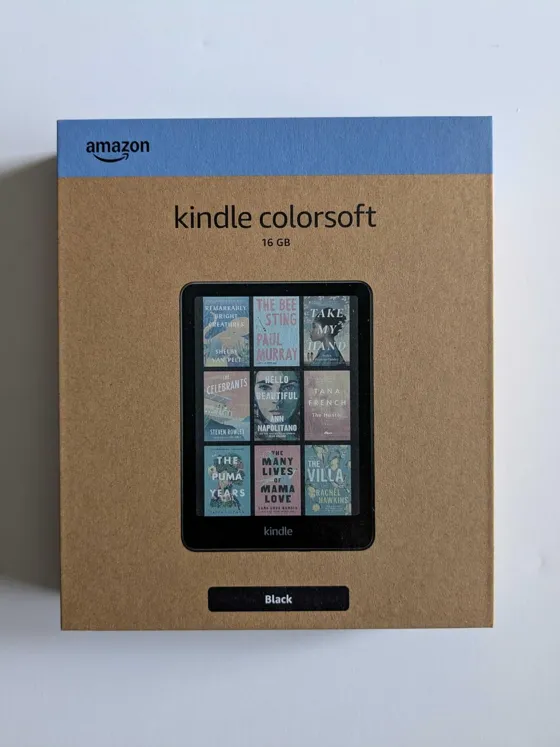 Amazon Kindle Colorsoft 16 GB bağlı qutuda